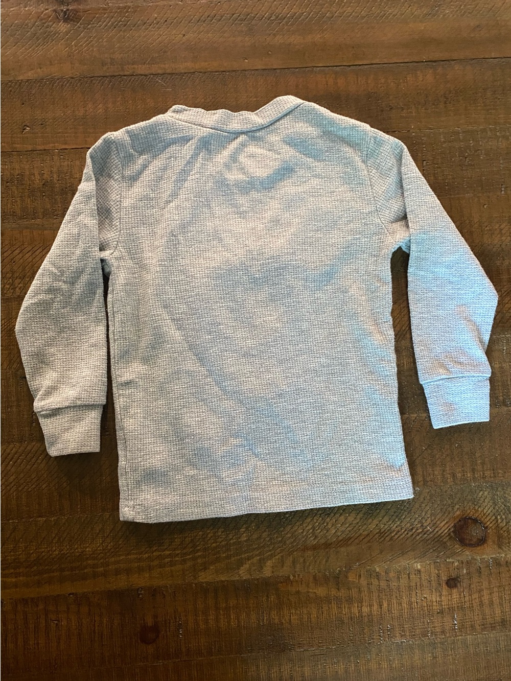 Classic Disney Mickey Mouse Gray Long-Sleeve Kids Top - Picture 3 of 3